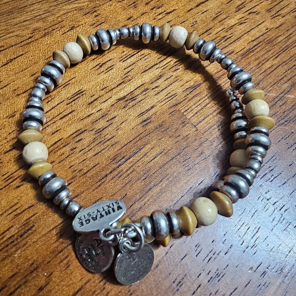 Alex & Ani vintage 66 wrap bracelet